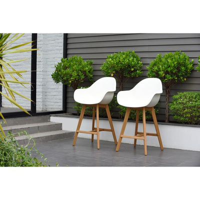 SC2CONCARMWH-WHLOT Outdoor/Patio Furniture/Outdoor Chairs