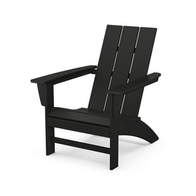 Modern Adirondack Chair - Black