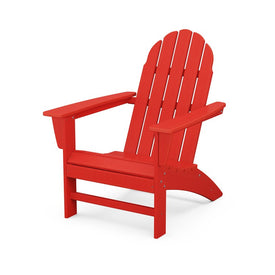 Vineyard Adirondack Chair - Sunset Red