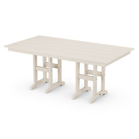 Farmhouse 37" x 72" Dining Table - Sand