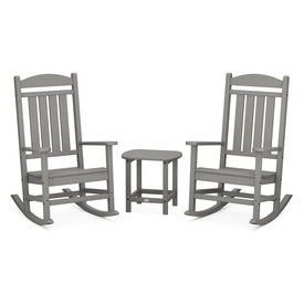 Presidential Rocker Three-Piece Set - Slate Gray