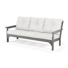 Vineyard Deep Seating Sofa - Slate Gray/Textured Linen
