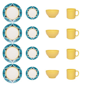 Biona Actual 16-Piece Dinner Set (Service for 4)