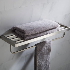 Stelios Bathroom Shelf with Towel Bar
