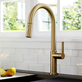 Oletto Single Handle Pull Down Kitchen Faucet