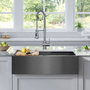KWF410-33/PGM Kitchen/Kitchen Sinks/Apron & Farmhouse Sinks