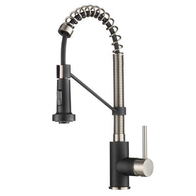 Bolden 18" Commercial Spot Free Kitchen Faucet with Dual-Function Pull Down Sprayer