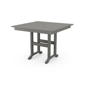 Farmhouse 37" Dining Table - Slate Gray