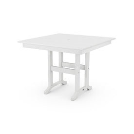 Farmhouse 37" Dining Table - White
