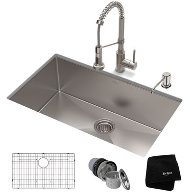 KHU100-32-1610-53SS Kitchen/Kitchen Sinks/Undermount Kitchen Sinks