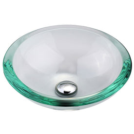 34 mm Thick Glass Vessel Sink