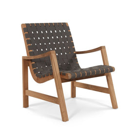 Aero Teak Outdoor Woven Chat Armchair
