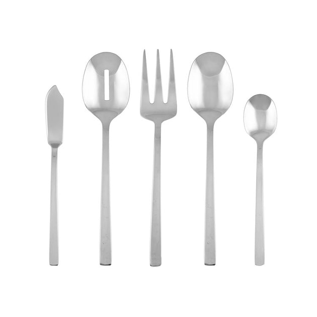 Cambridge 45 - Piece Beacon Satin Flatware Set - (Black)