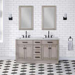 CH60B-0300GK Bathroom/Vanities/Double Vanity Cabinets with Tops