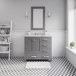MADISON36GB Bathroom/Vanities/Single Vanity Cabinets with Tops