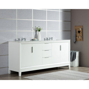 VEL072CWPW07 Bathroom/Vanities/Double Vanity Cabinets with Tops