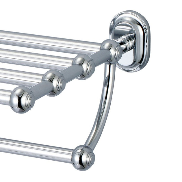 MultiPurpose Bath Train Racks for Classic Bathroom in Chrome
