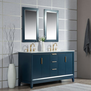 VEL060CWMB04 Bathroom/Vanities/Double Vanity Cabinets with Tops