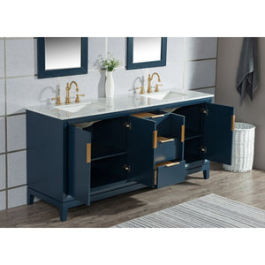 VEL060CWMB04 Bathroom/Vanities/Double Vanity Cabinets with Tops