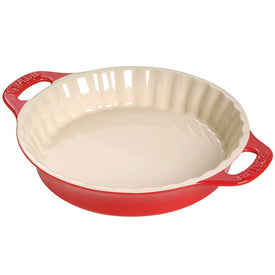 9" Ceramic Pie Dish - Cherry