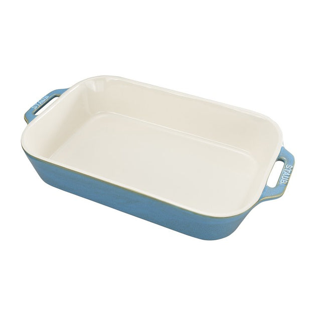 9X13 White Ceramic Baking Dish with Lid - China Kitchen and Dish