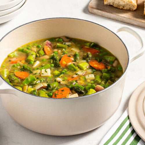 Spring Vegetable Minestrone Soup