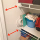 A Quick and Budget Friendly Fix for Expanding Storage Shelf Space in a Pantry or Closet