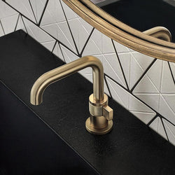 Deck-Mount Bathroom Sink Faucets
