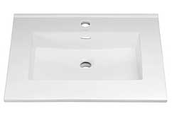 Bathroom Vanity Tops with a Single Sink