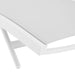 EEI-4039-WHI-WHI Outdoor/Patio Furniture/Outdoor Chaise Lounges