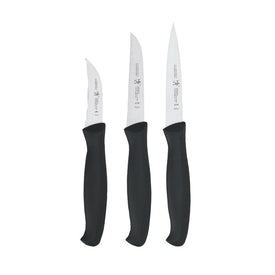 Three-Piece Paring Knife Set - Black