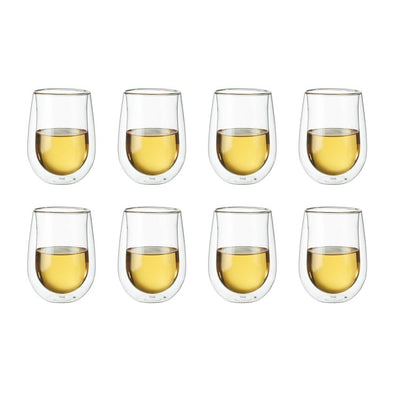 Product Image: Sorrento 10 oz/296 ml Stemless White Wine Glasses Set of 8