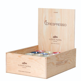 Grespresso Espresso Cups in Wooden Box Set of 40