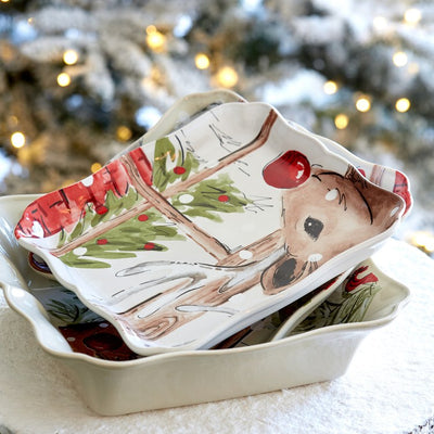 Product Image: DF627-WHI Holiday/Christmas/Christmas Tableware and Serveware