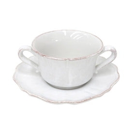 Taormina 13 Oz Consomme Cup and Saucer