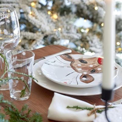 Product Image: DF604-WHI Holiday/Christmas/Christmas Tableware and Serveware
