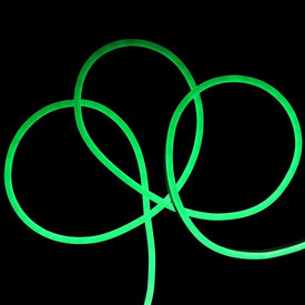 18' Green Commercial-Grade Neon-Style LED Flexible Christmas Rope Lights