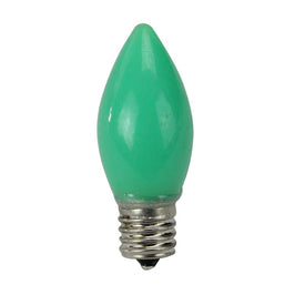 Replacement Opaque Green LED C9 Christmas Light Bulbs Pack of 4