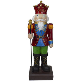 22" Red and Blue Nutcracker Soldier Christmas Decoration