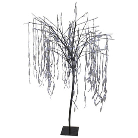 6' Willow Tree LED Lighted Outdoor Christmas Decoration with Pure White Lights