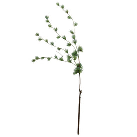 43" Green and Brown Mini Needle Cascading Artificial Christmas Pine Spray