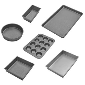Commercial II Nonstick Six-Piece Bakeware Set - Silver