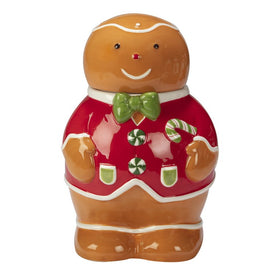 Holiday Magic Gingerbread 3-D Cookie Jar