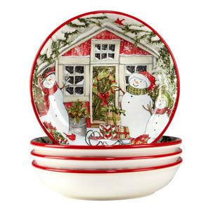 37259SET4 Holiday/Christmas/Christmas Tableware and Serveware