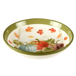 Sweet Autumn Harvest 13" x 3" Serving Bowl