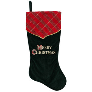 32635893-GREEN Holiday/Christmas/Christmas Stockings & Tree Skirts