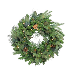 32627395-GREEN Holiday/Christmas/Christmas Wreaths & Garlands & Swags