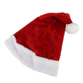 Red and White Santa Unisex Adult Christmas Hat Costume Accessory - Medium