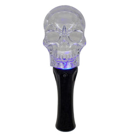 9" LED Transparent Multi-Function Halloween Skull Light