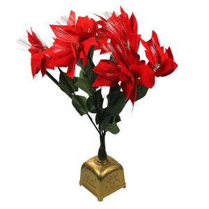 32911567-RED Holiday/Christmas/Christmas Artificial Flowers and Arrangements